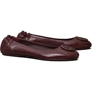 NIB Tory Burch Minnie Travel Ballet Flats